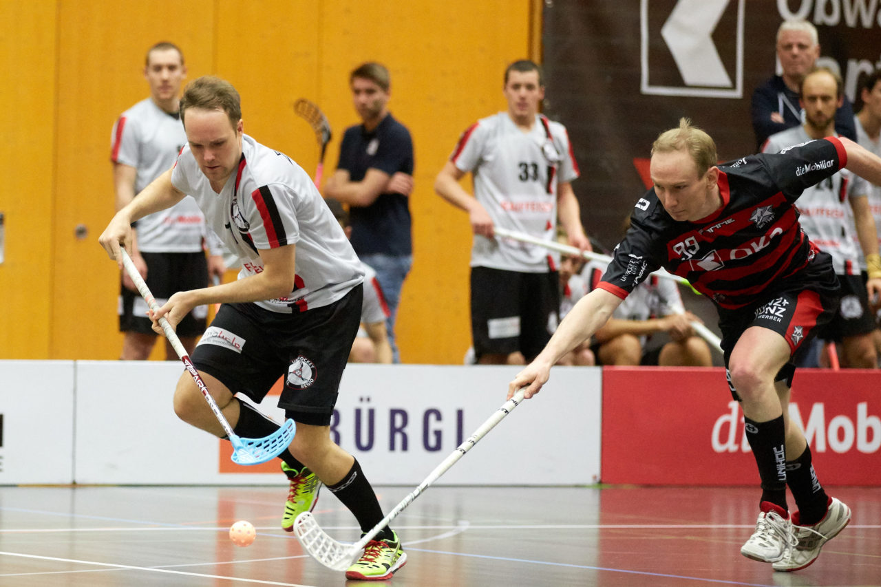 Ad Astra Sarnen - Basel Regio Resultat 4 : 3 
am 22. Januar 2017 in der Dreifachhalle Sarnen 
Bild: Michael Peter und Stefan Bräutigam