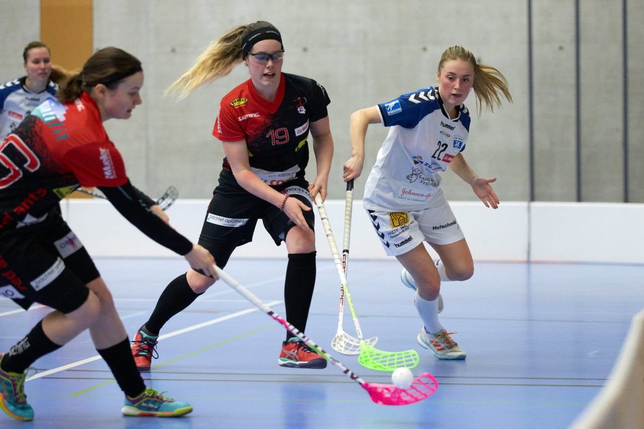 Zug United Damen NLA
Zug United - Red Ants Rychenberg Winterthur 
Resultat 3 : 4 am 15. Januar 2017 in der Sporthalle Schönenbühl in Unterägeri 
Bild: Michael Peter