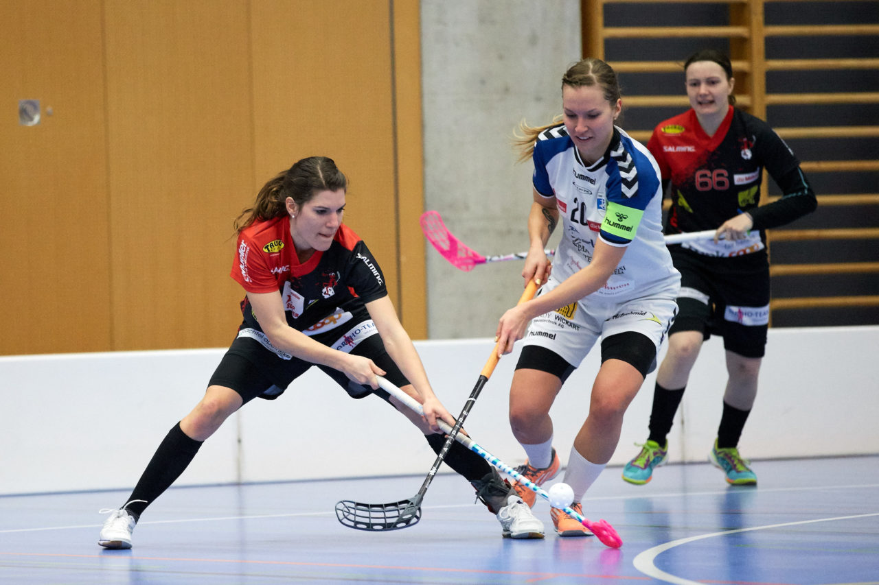 Zug United Damen NLA
Zug United - Red Ants Rychenberg Winterthur 
Resultat 3 : 4 am 15. Januar 2017 in der Sporthalle Schönenbühl in Unterägeri 
Bild: Michael Peter
