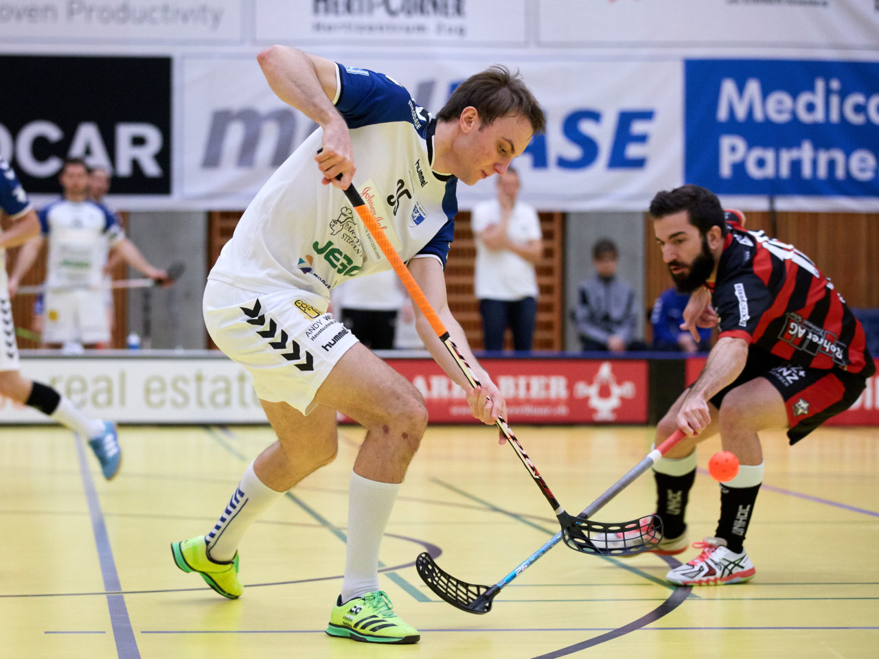 Zug United Herren NLB 
Zug United - Ad Astra Sarnen 9 : 5 
am 21. Januar 2017 in der Sporthalle Zug 
Bild: Michael Peter