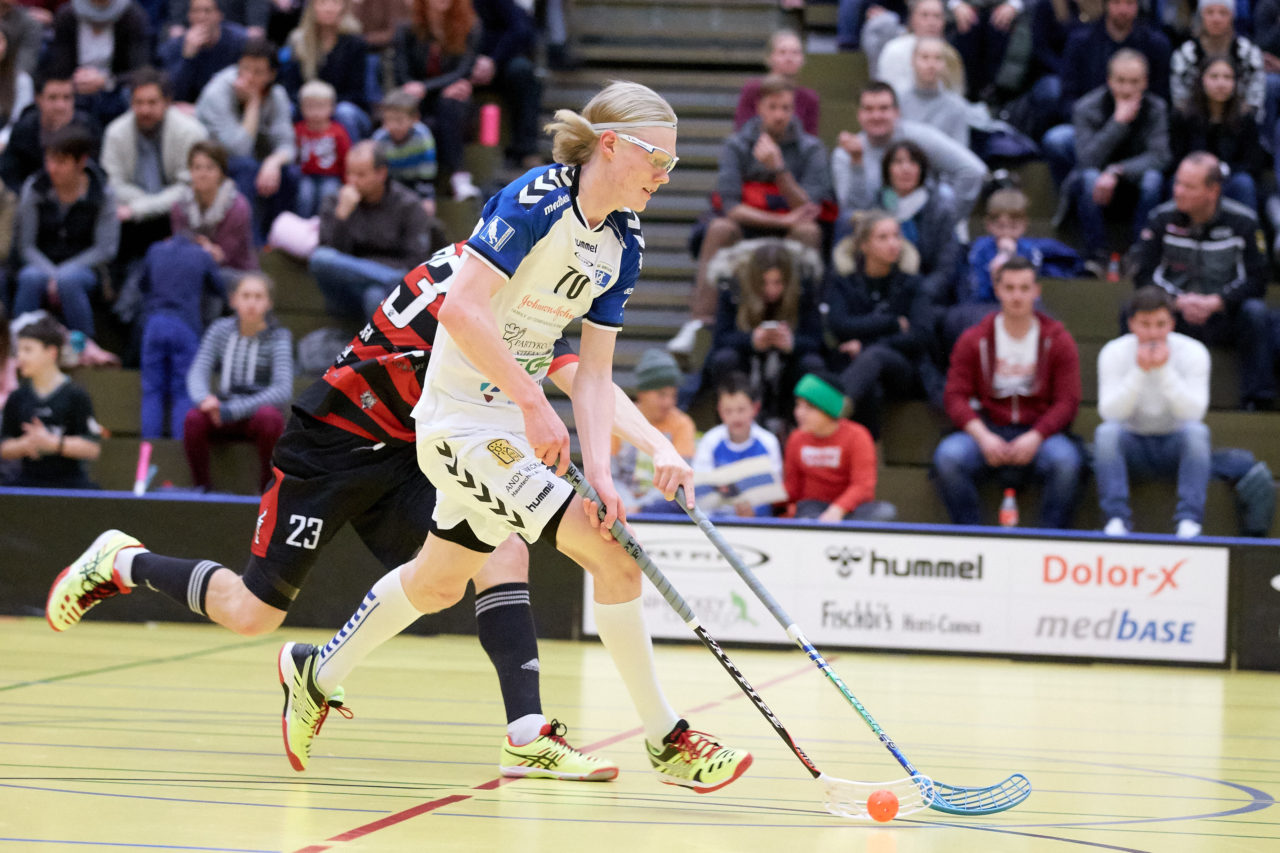 Zug United Herren NLB 
Zug United - Ad Astra Sarnen 9 : 5 
am 21. Januar 2017 in der Sporthalle Zug 
Bild: Michael Peter