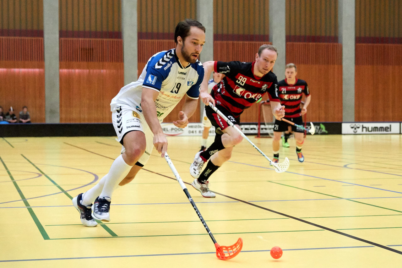 Zug United Herren NLB 
Zug United - Ad Astra Sarnen 9 : 5 
am 21. Januar 2017 in der Sporthalle Zug 
Bild: Michael Peter