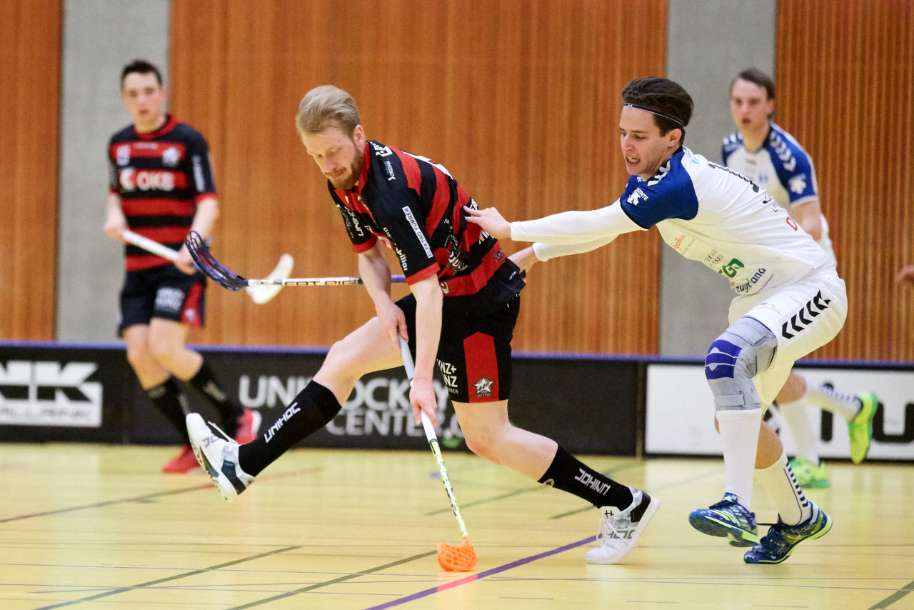 Zug United Herren NLB 
Zug United - Ad Astra Sarnen 9 : 5 
am 21. Januar 2017 in der Sporthalle Zug 
Bild: Michael Peter