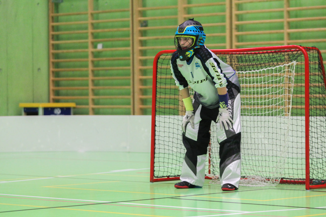 Hardau (Zürich), 28.01.2017, Unihockey Juniorinnen C 8. Runde, Unihockey Limmattal I - UHC Dietlikon, Stefanie Schwendener (Nr. 1, UHC Dietlikon)

(Claudio Schwarz, unihockey-fotos.ch)