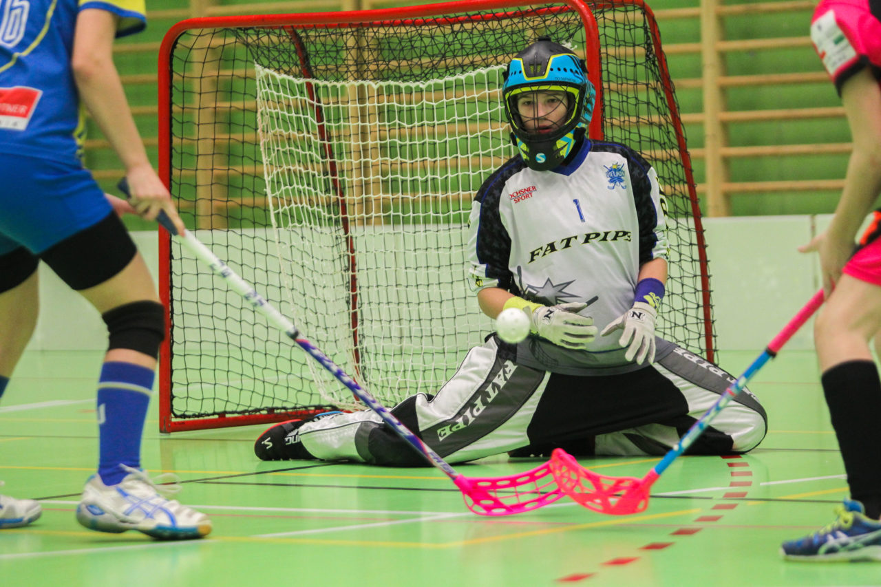 Hardau (Zürich), 28.01.2017, Unihockey Juniorinnen C 8. Runde, Unihockey Limmattal I - UHC Dietlikon, Stefanie Schwendener (Nr. 1, UHC Dietlikon)

(Claudio Schwarz, unihockey-fotos.ch)