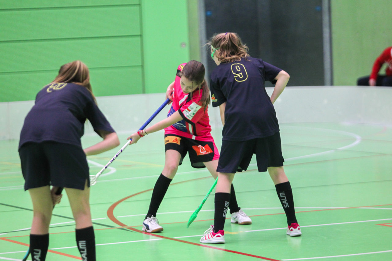 Hardau (Zürich), 28.01.2017, Unihockey Juniorinnen C 8. Runde, Unihockey Limmattal I - Hot Chilis

(Claudio Schwarz, unihockey-fotos.ch)