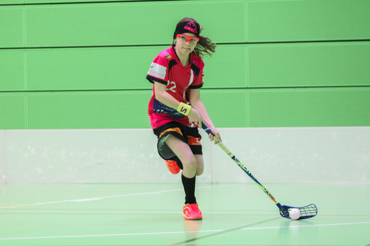 Hardau (Zürich), 28.01.2017, Unihockey Juniorinnen C 8. Runde, Unihockey Limmattal I - Hot Chilis

(Claudio Schwarz, unihockey-fotos.ch)