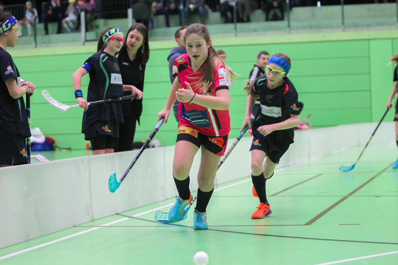 Hardau (Zürich), 28.01.2017, Unihockey Juniorinnen C 8. Runde, Unihockey Limmattal I - Hot Chilis

(Claudio Schwarz, unihockey-fotos.ch)