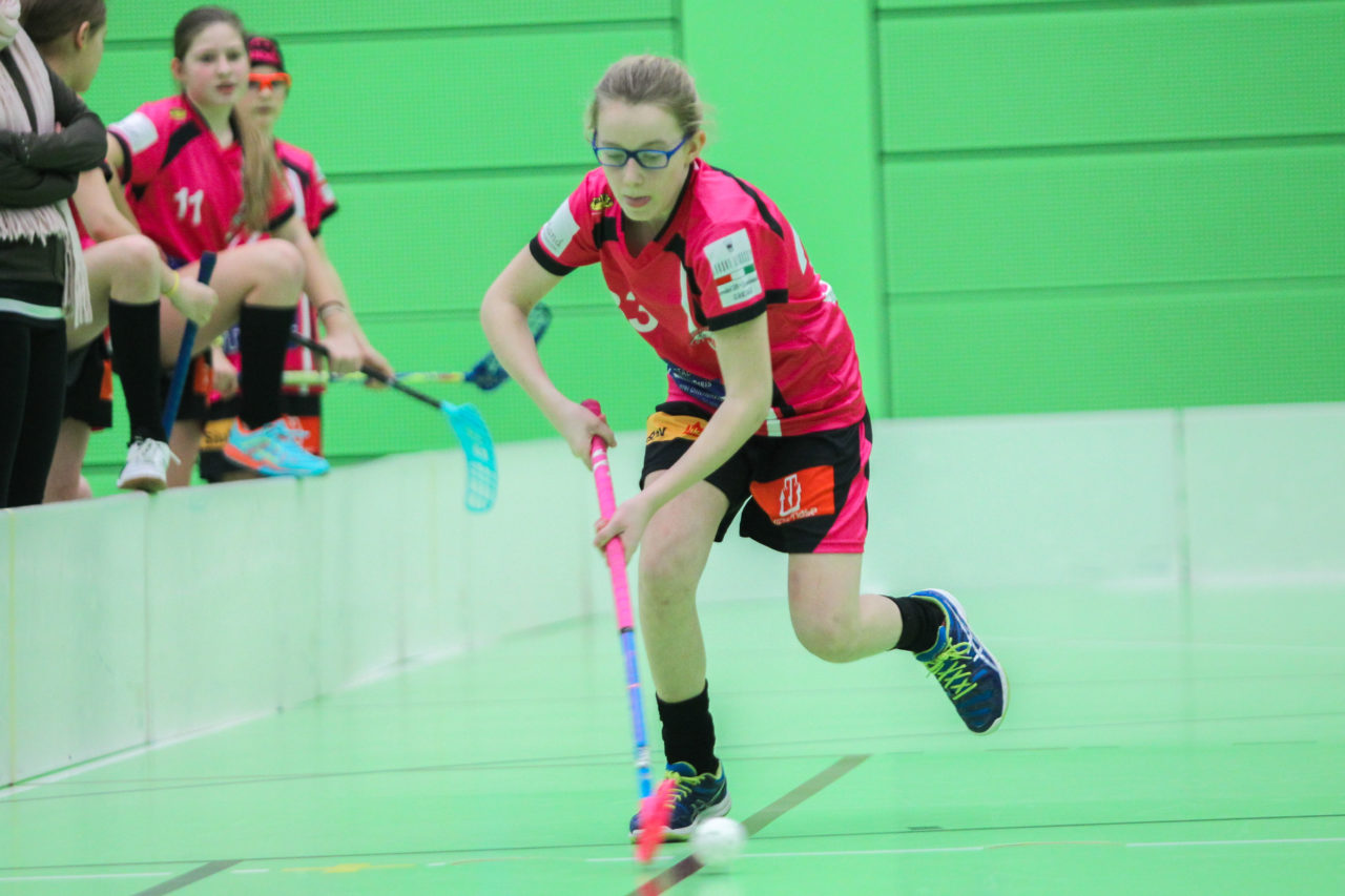 Hardau (Zürich), 28.01.2017, Unihockey Juniorinnen C 8. Runde, Unihockey Limmattal I - Hot Chilis

(Claudio Schwarz, unihockey-fotos.ch)