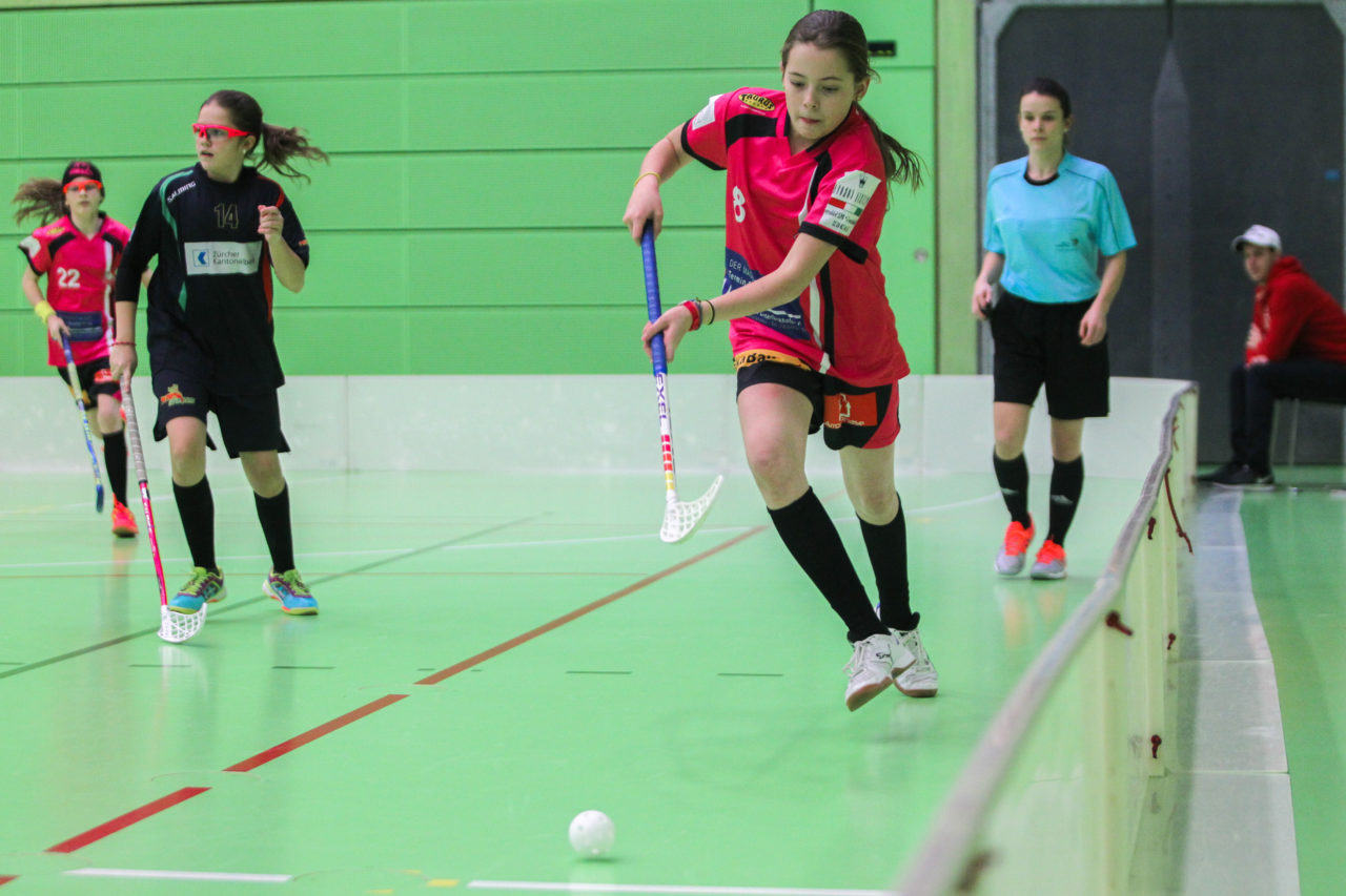 Hardau (Zürich), 28.01.2017, Unihockey Juniorinnen C 8. Runde, Unihockey Limmattal I - Hot Chilis

(Claudio Schwarz, unihockey-fotos.ch)