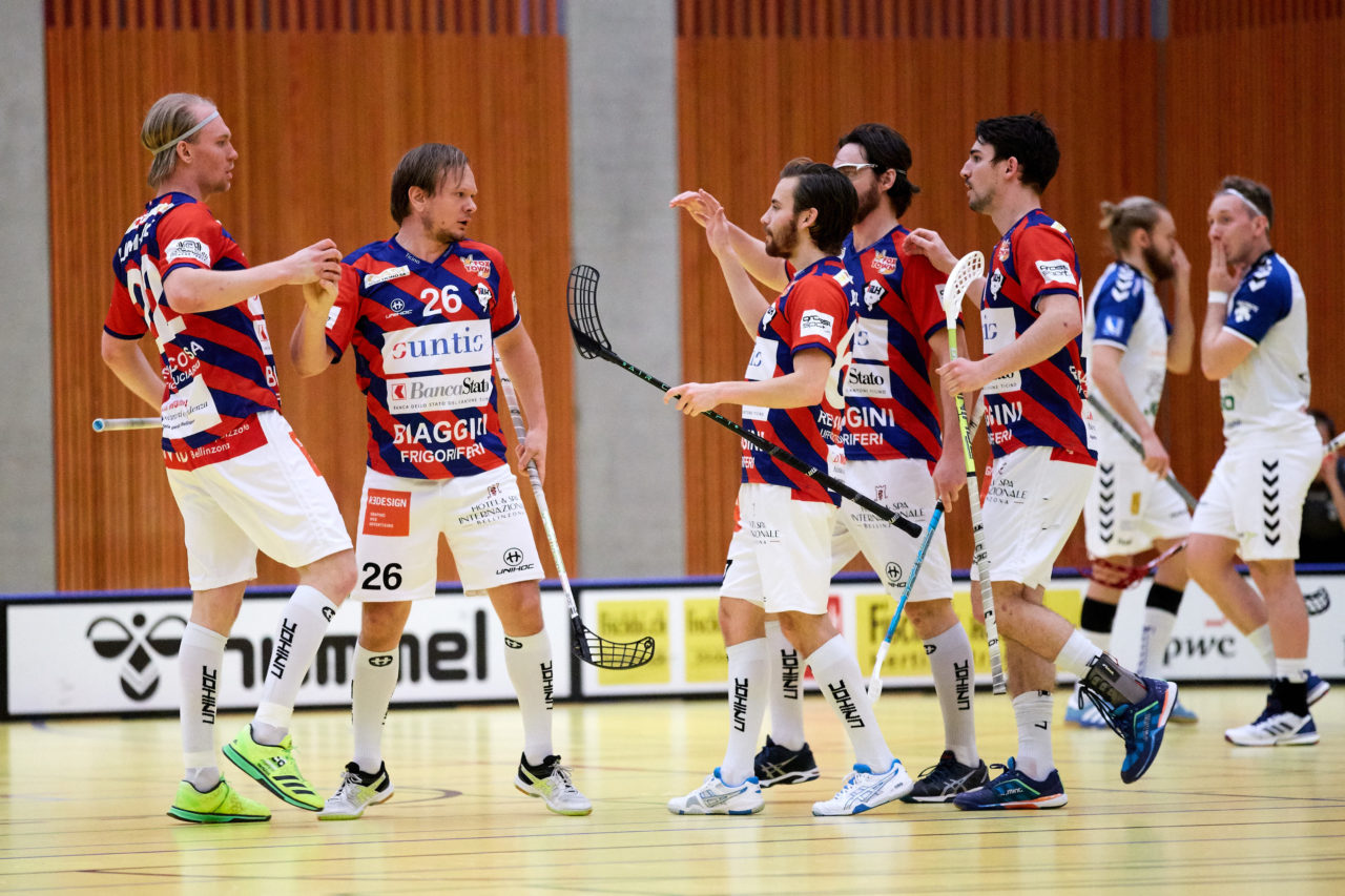 Zug United Herren NLB 
Zug United - Ticino Unihockey Playoff Viertelfinal erstes Spiel  Resultat 8 : 6 
am 18. Februar 2017 in der Sporthalle Zug 
Bild: Michael Peter