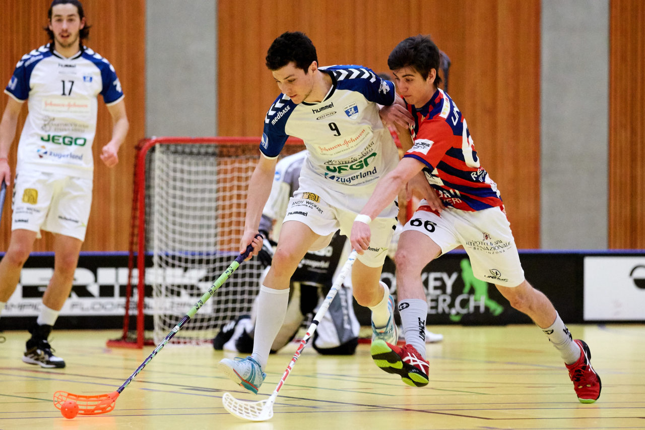 Zug United Herren NLB 
Zug United - Ticino Unihockey Playoff Viertelfinal erstes Spiel  Resultat 8 : 6 
am 18. Februar 2017 in der Sporthalle Zug 
Bild: Michael Peter