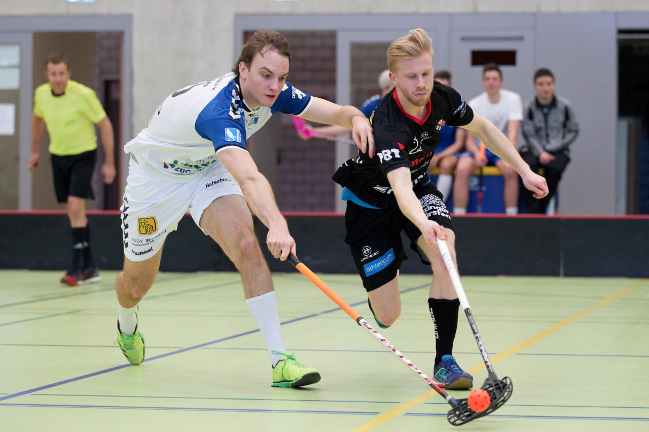 Zug United Herren NLB 
Zug United - Red Devils March-Höfe Altendorf 11 : 3 
am 11. Februar 2017 in der Sporthalle Dormatt in Rotkreuz 
Bild: Michael Peter
