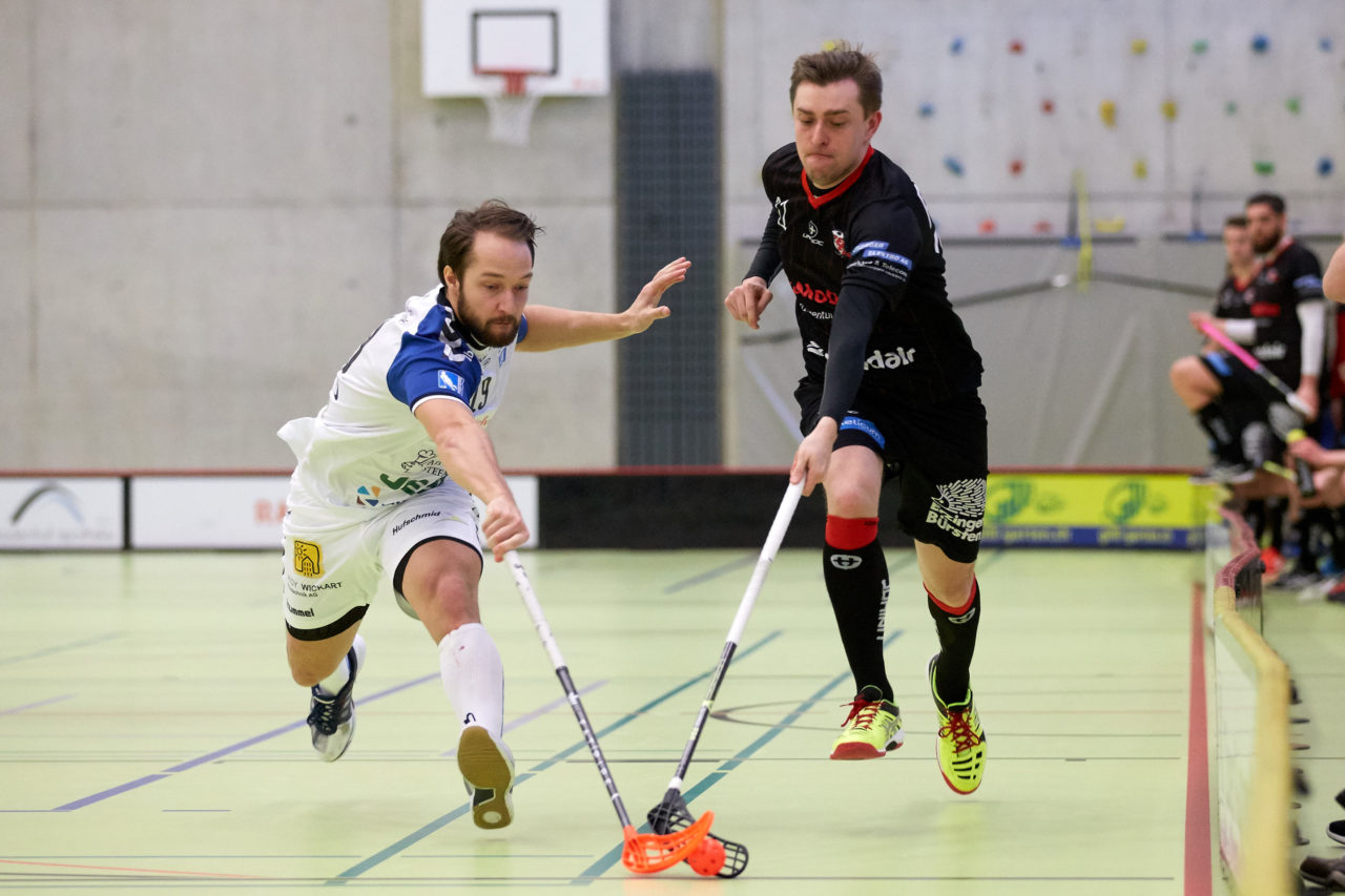Zug United Herren NLB 
Zug United - Red Devils March-Höfe Altendorf 11 : 3 
am 11. Februar 2017 in der Sporthalle Dormatt in Rotkreuz 
Bild: Michael Peter