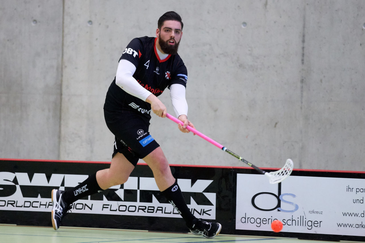 Zug United Herren NLB 
Zug United - Red Devils March-Höfe Altendorf 11 : 3 
am 11. Februar 2017 in der Sporthalle Dormatt in Rotkreuz 
Bild: Michael Peter