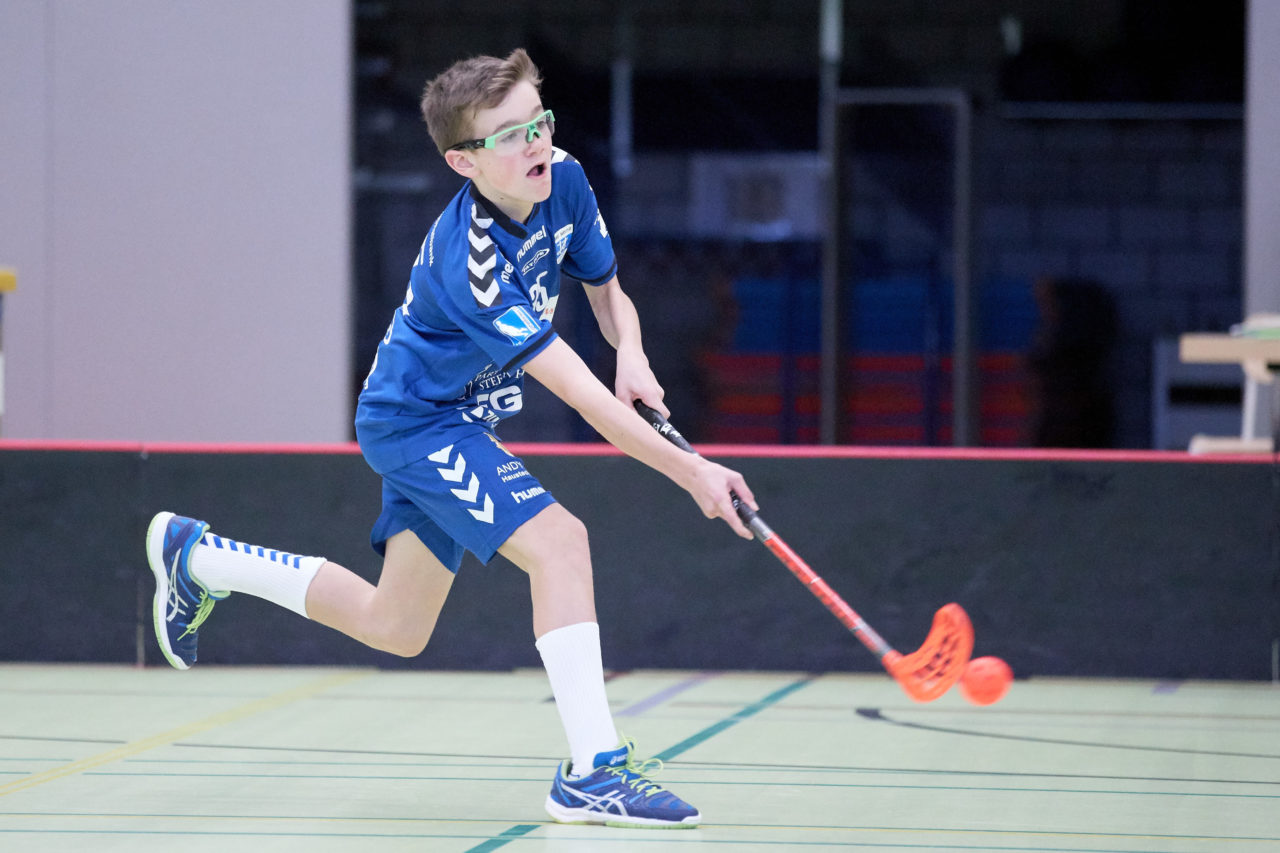 Zug United Junioren U16A 
Zug United - UHC Waldkirch St Gallen Resultat  5 : 2 
am 19. Februar 2017 in der Sporthalle Dormatt in Rotkreuz 
Bild: Michael Peter