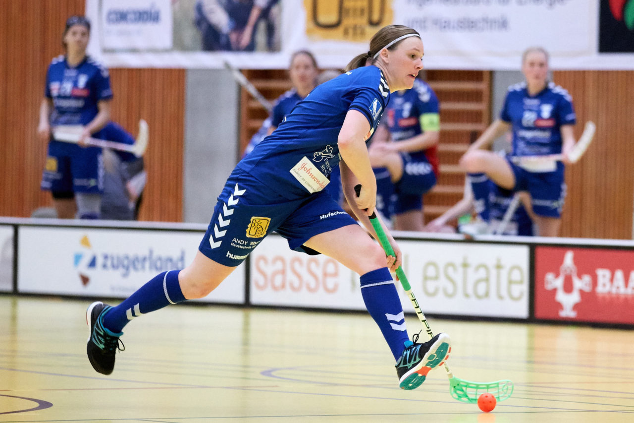 Zug United Damen NLA Playoff Viertelfinal 
Zug United - Wizards Bern Burgdorf 
Resultat 3 : 8 am 12. März 2017 in der Sporthalle Zug 
Bild: Michael Peter