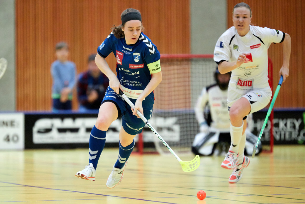 Zug United Damen NLA Playoff Viertelfinal 
Zug United - Wizards Bern Burgdorf 
Resultat 3 : 8 am 12. März 2017 in der Sporthalle Zug 
Bild: Michael Peter