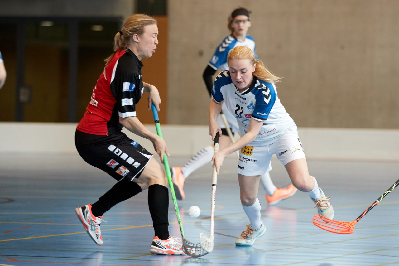 Zug United Damen NLA
Zug United - Wizards Bern Burgdorf 
Resultat 4 : 10 am 4. März 2017 in der Sporthalle Schönenbühl in Unterägeri 
Bild: Michael Peter