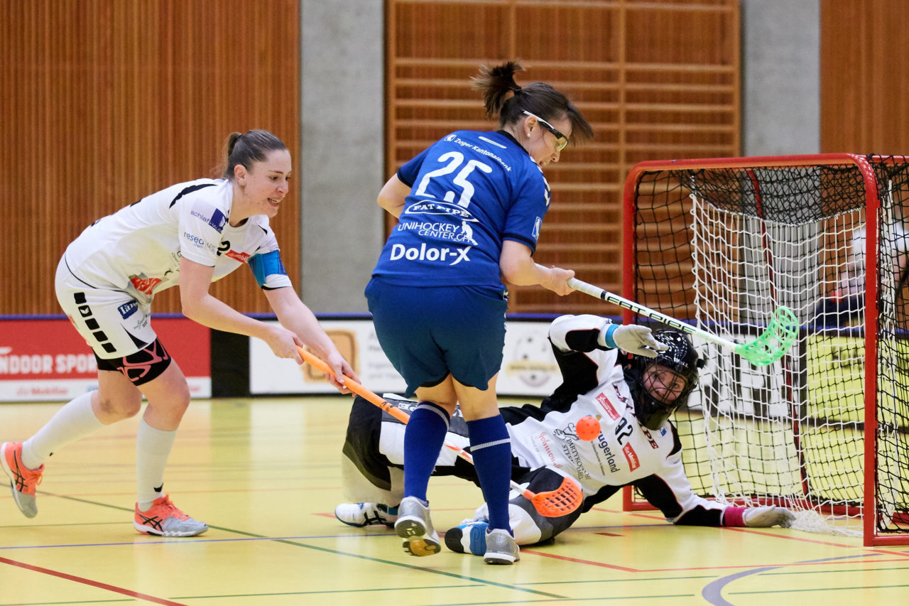 Zug United Damen NLA Playoff Viertelfinal 
Zug United - Wizards Bern Burgdorf 
Resultat 3 : 8 am 12. März 2017 in der Sporthalle Zug 
Bild: Michael Peter