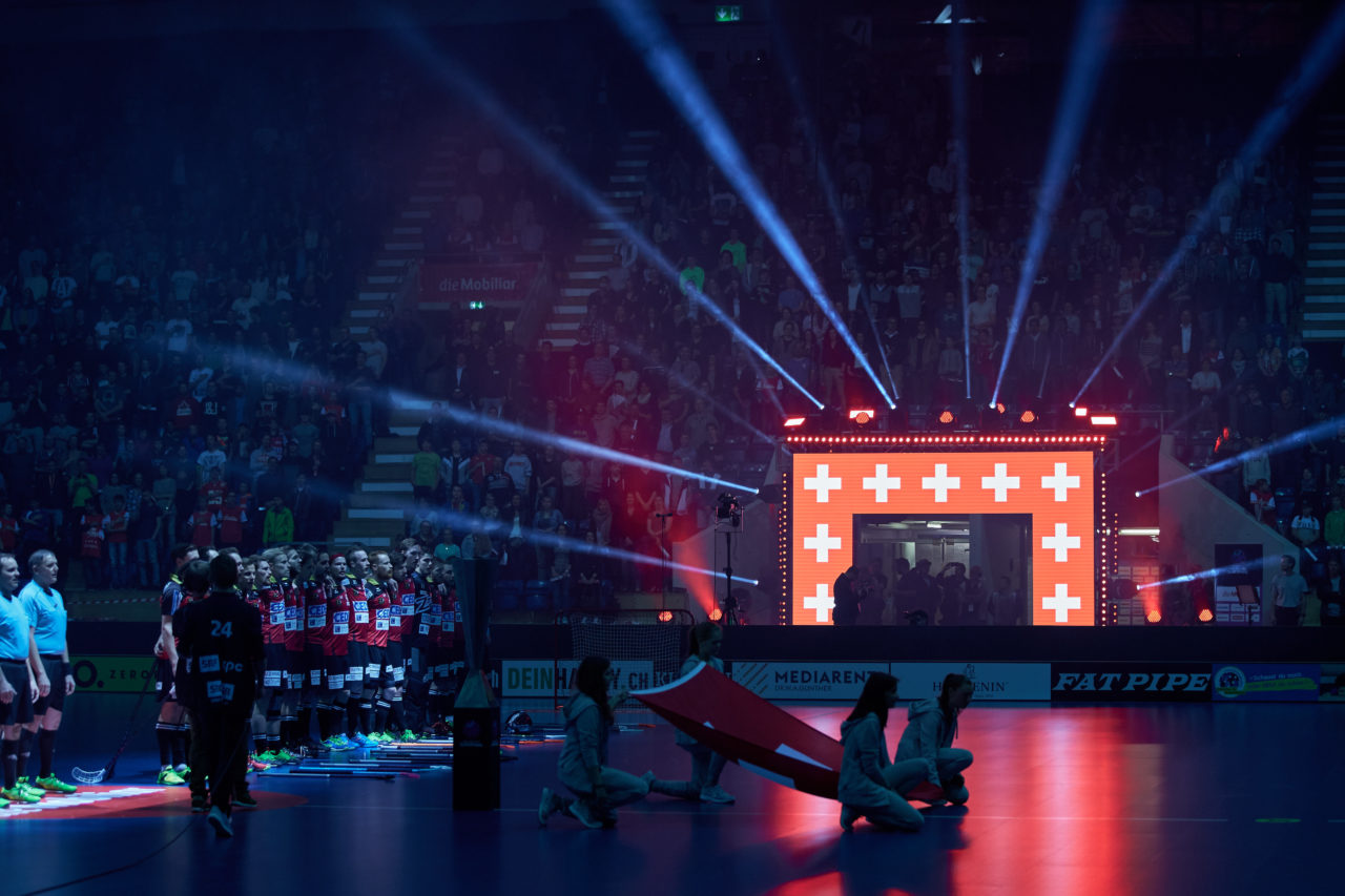 Herren NLA Superfinal 2016/17
SV Wiler-Ersigen - UHC Alligator Malans
Am 22. April 2017 in der SWISS Arena in Kloten 
Foto: Michael Peter unihockey-fotos.ch