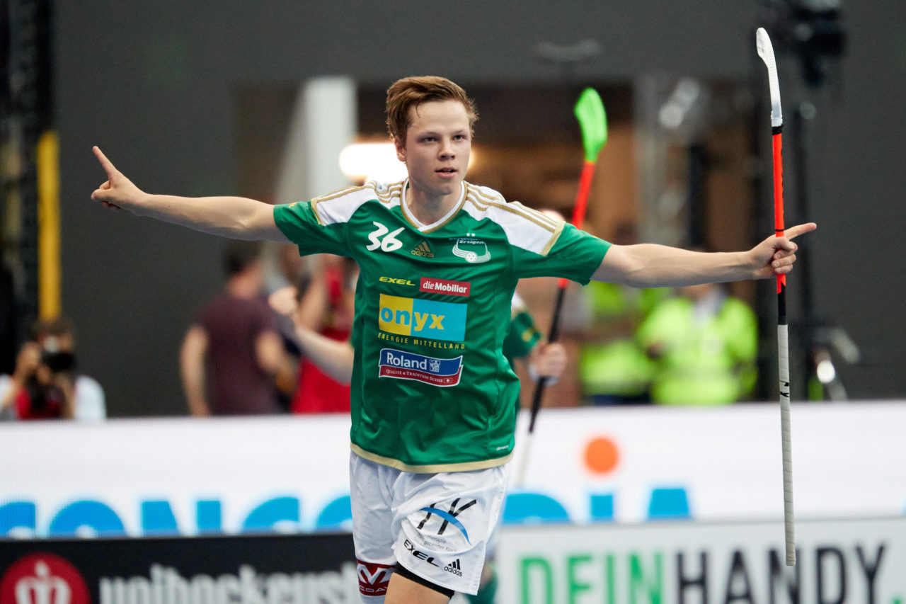 Herren NLA Superfinal 2016/17
SV Wiler-Ersigen - UHC Alligator Malans
Am 22. April 2017 in der SWISS Arena in Kloten 
Foto: Michael Peter unihockey-fotos.ch