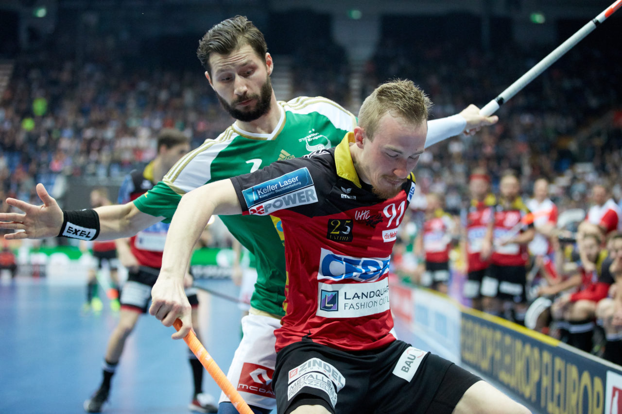 Herren NLA Superfinal 2016/17
SV Wiler-Ersigen - UHC Alligator Malans
Am 22. April 2017 in der SWISS Arena in Kloten 
Foto: Michael Peter unihockey-fotos.ch