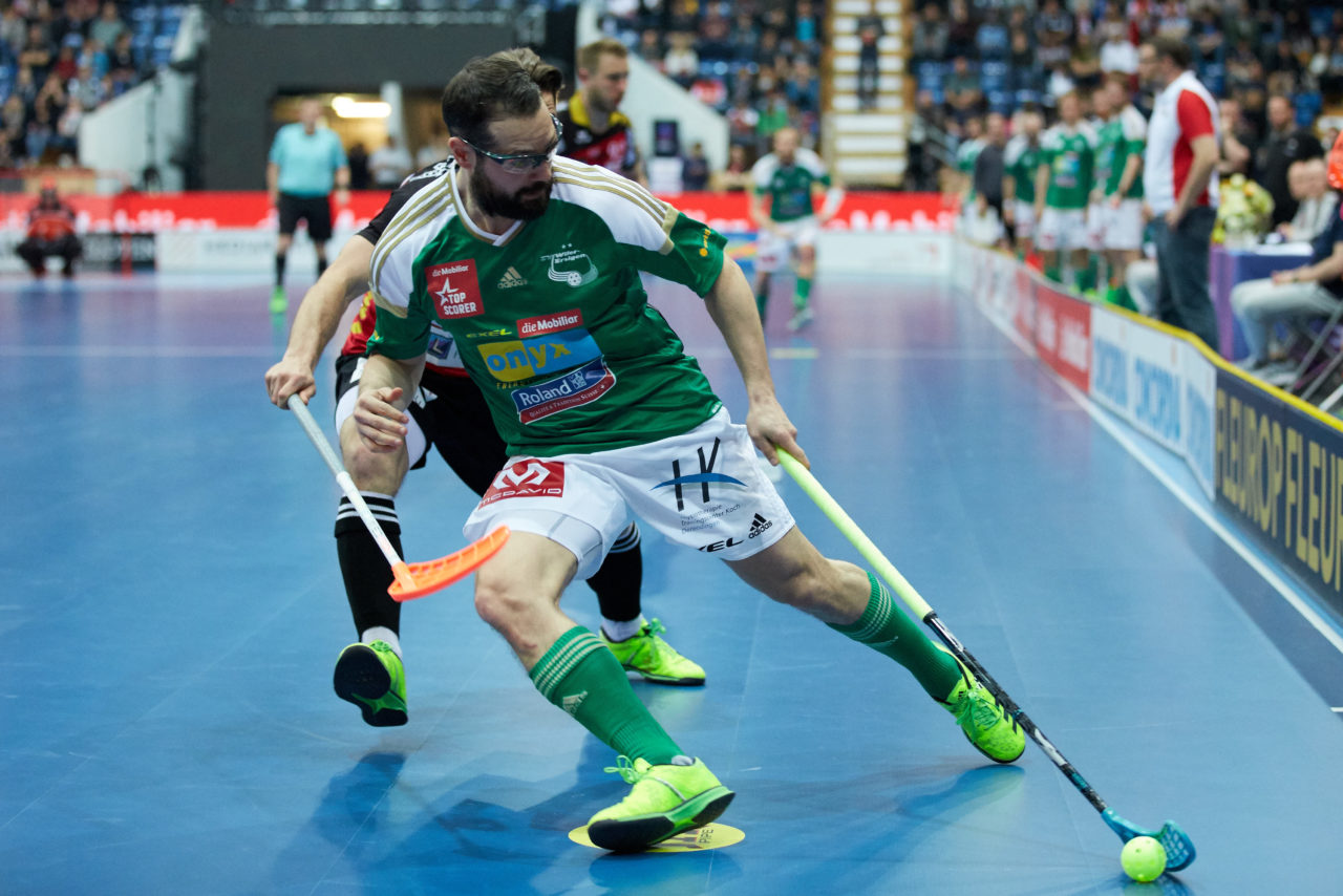 Herren NLA Superfinal 2016/17
SV Wiler-Ersigen - UHC Alligator Malans
Am 22. April 2017 in der SWISS Arena in Kloten 
Foto: Michael Peter unihockey-fotos.ch