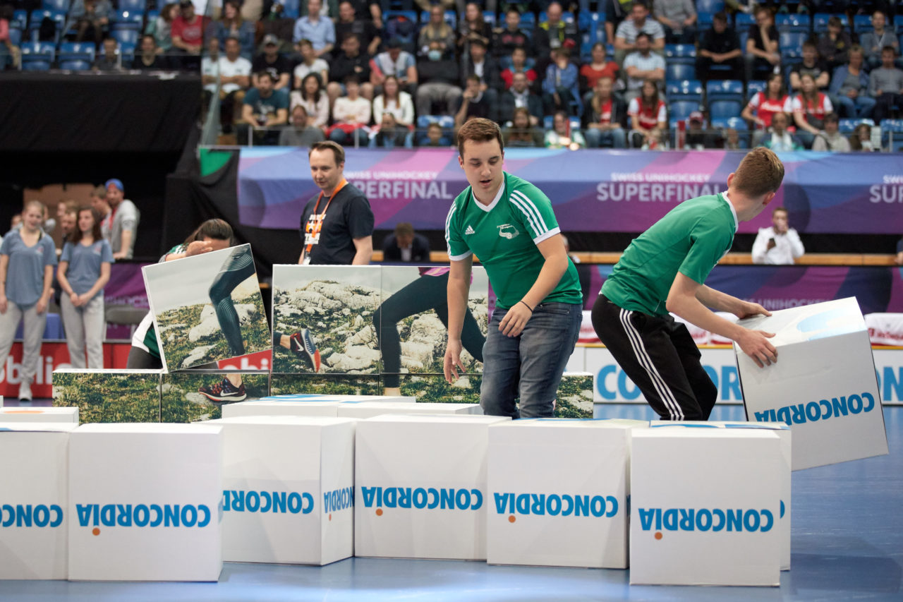 Herren NLA Superfinal 2016/17
SV Wiler-Ersigen - UHC Alligator Malans
Am 22. April 2017 in der SWISS Arena in Kloten 
Foto: Michael Peter unihockey-fotos.ch