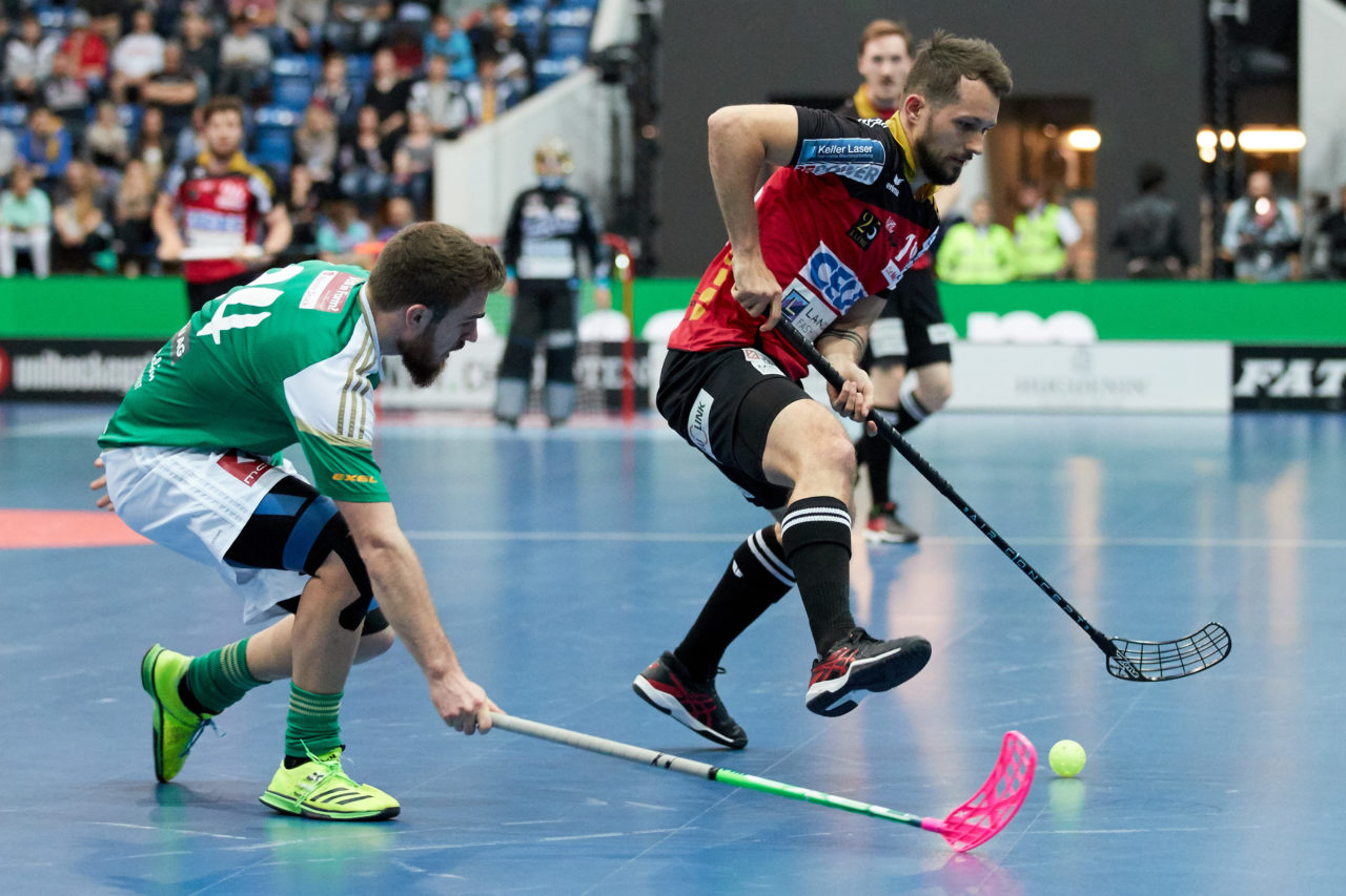 Herren NLA Superfinal 2016/17
SV Wiler-Ersigen - UHC Alligator Malans
Am 22. April 2017 in der SWISS Arena in Kloten 
Foto: Michael Peter unihockey-fotos.ch