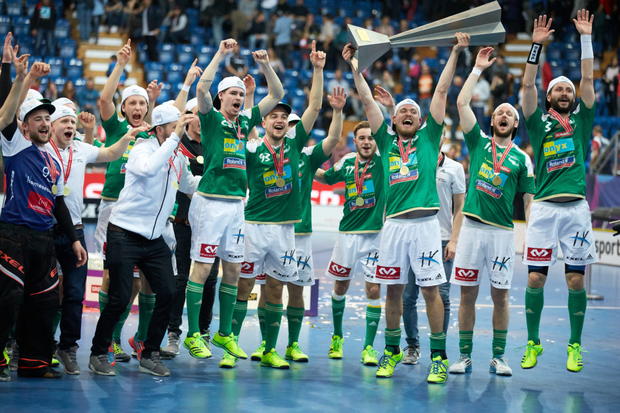 Herren NLA Superfinal 2016/17
SV Wiler-Ersigen - UHC Alligator Malans
Am 22. April 2017 in der SWISS Arena in Kloten 
Foto: Michael Peter unihockey-fotos.ch