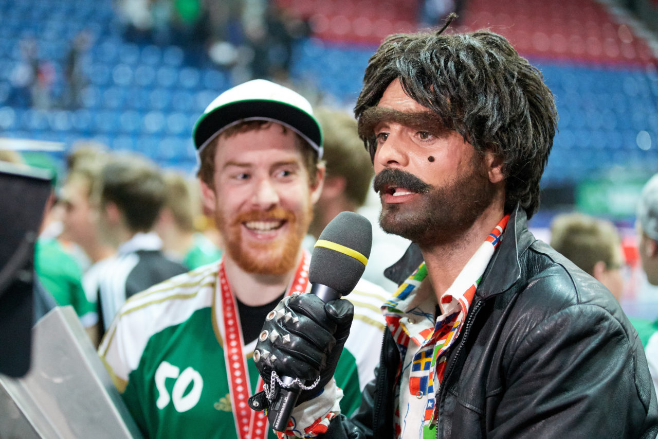 Herren NLA Superfinal 2016/17
SV Wiler-Ersigen - UHC Alligator Malans
Am 22. April 2017 in der SWISS Arena in Kloten 
Foto: Michael Peter unihockey-fotos.ch