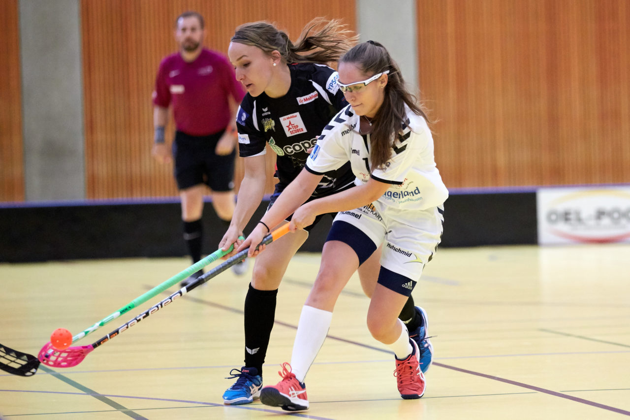 Zug United Damen NLA 
Zug United - Wizards Bern Burgdorf 
Resultat 5 : 8 am 24. September 2017 in der Sporthalle Zug 
Bild: Michael Peter