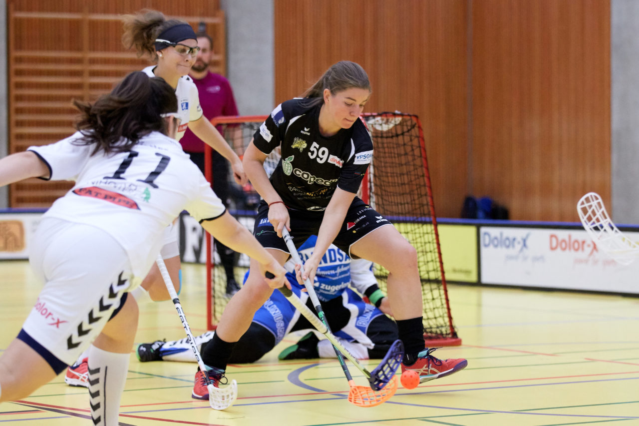 Zug United Damen NLA 
Zug United - Wizards Bern Burgdorf 
Resultat 5 : 8 am 24. September 2017 in der Sporthalle Zug 
Bild: Michael Peter