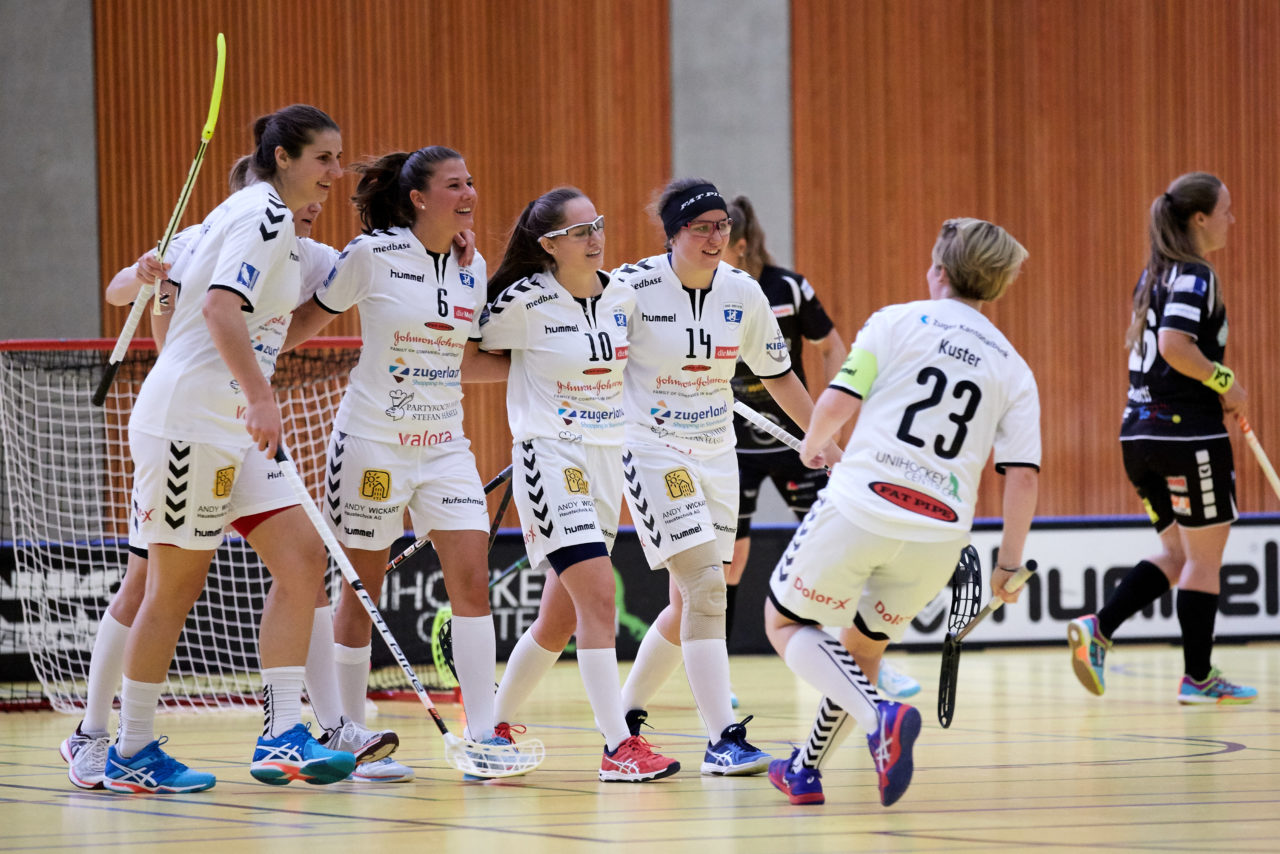 Zug United Damen NLA 
Zug United - Wizards Bern Burgdorf 
Resultat 5 : 8 am 24. September 2017 in der Sporthalle Zug 
Bild: Michael Peter