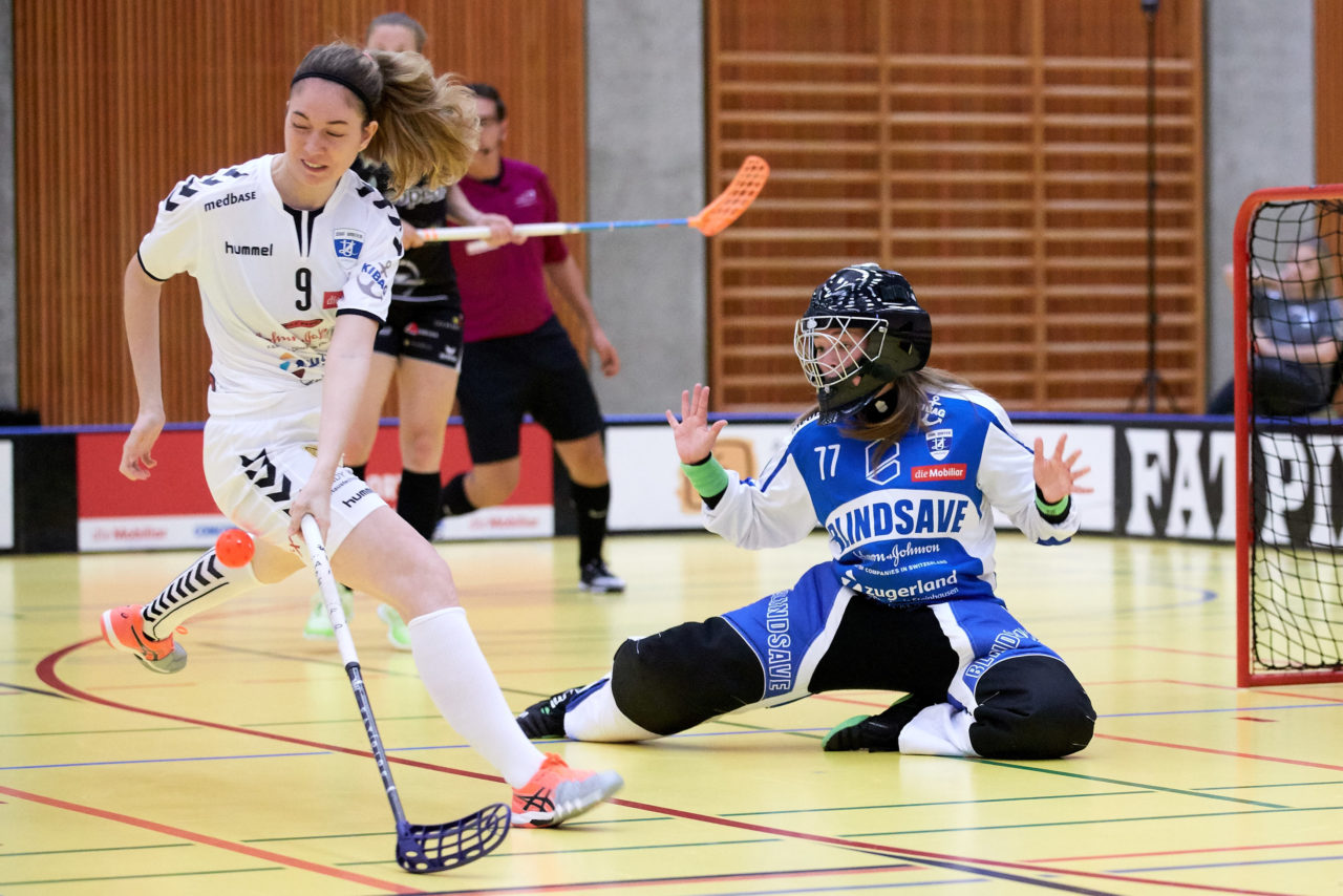 Zug United Damen NLA 
Zug United - Wizards Bern Burgdorf 
Resultat 5 : 8 am 24. September 2017 in der Sporthalle Zug 
Bild: Michael Peter