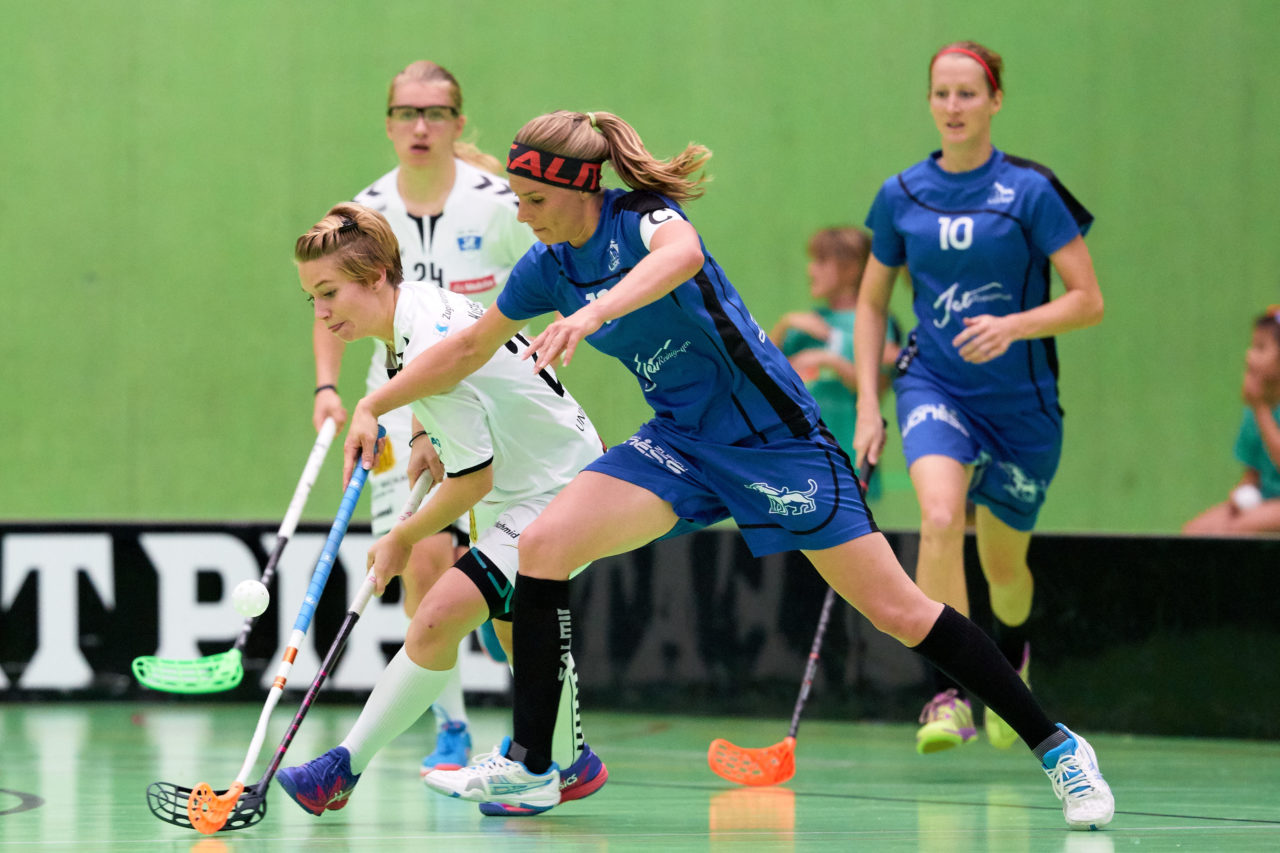 Schweizer Cup Damen 1/16 Final 
Floorball Zurich Lioness - Zug United 
Resultat 1 : 7 am 17. September 2017 in der Sporthalle Hardau in Zürich  
Bild: Michael Peter