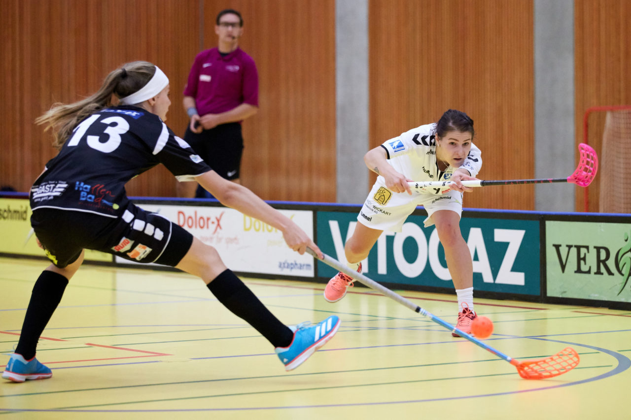 Zug United Damen NLA 
Zug United - Wizards Bern Burgdorf 
Resultat 5 : 8 am 24. September 2017 in der Sporthalle Zug 
Bild: Michael Peter