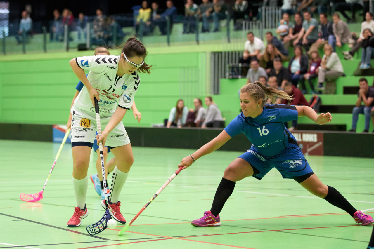 Schweizer Cup Damen 1/16 Final 
Floorball Zurich Lioness - Zug United 
Resultat 1 : 7 am 17. September 2017 in der Sporthalle Hardau in Zürich  
Bild: Michael Peter