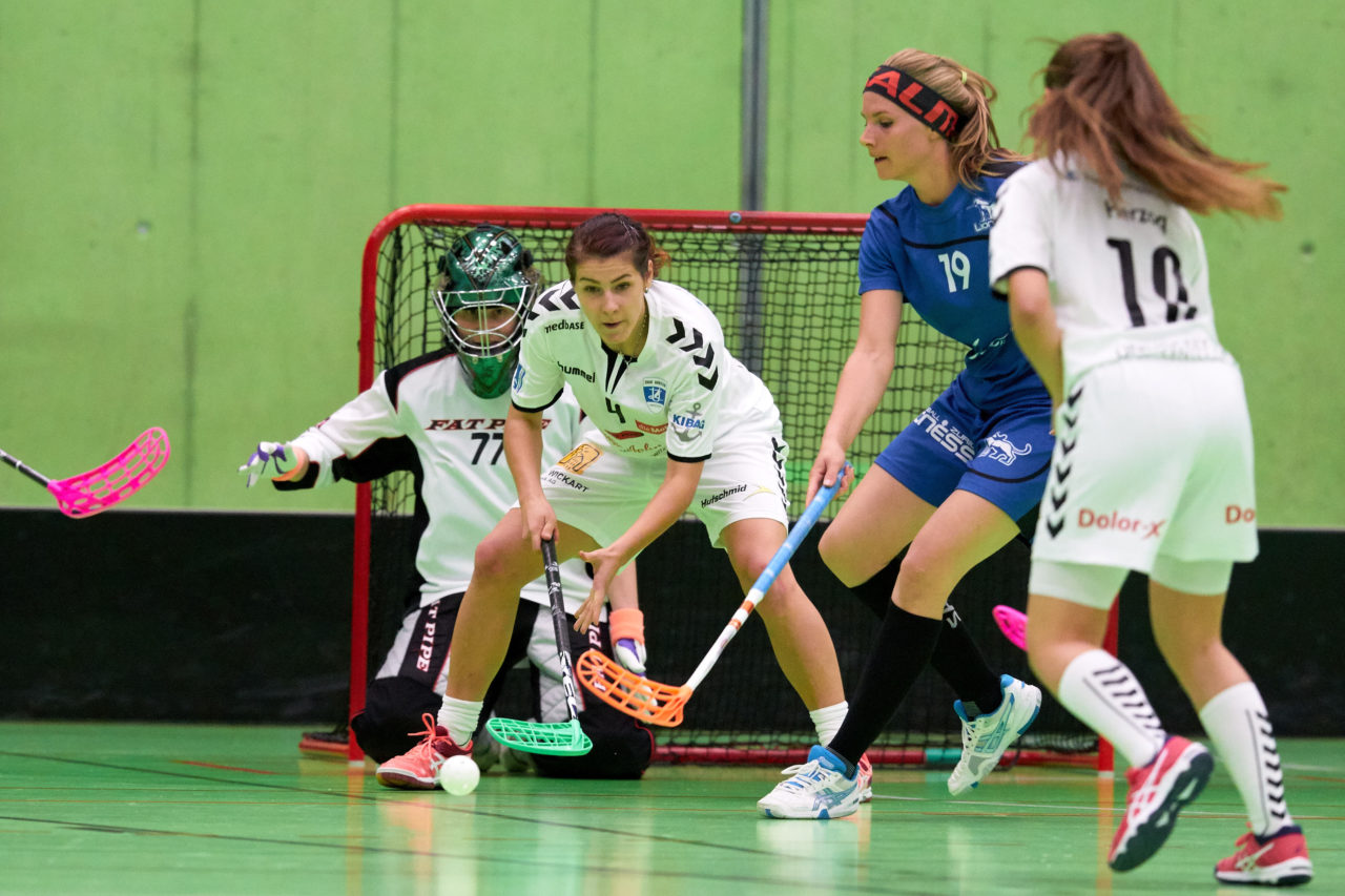 Schweizer Cup Damen 1/16 Final 
Floorball Zurich Lioness - Zug United 
Resultat 1 : 7 am 17. September 2017 in der Sporthalle Hardau in Zürich  
Bild: Michael Peter
