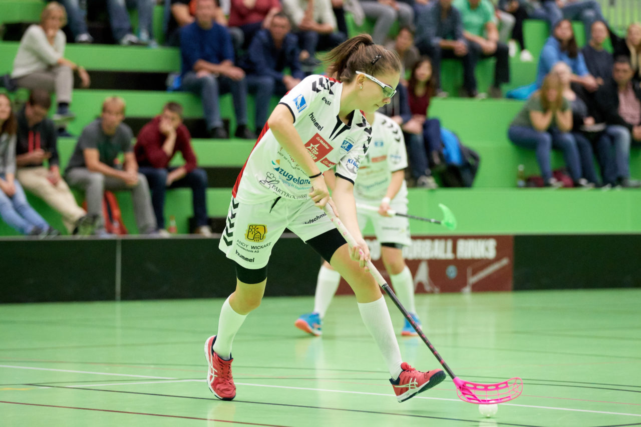 Schweizer Cup Damen 1/16 Final 
Floorball Zurich Lioness - Zug United 
Resultat 1 : 7 am 17. September 2017 in der Sporthalle Hardau in Zürich  
Bild: Michael Peter