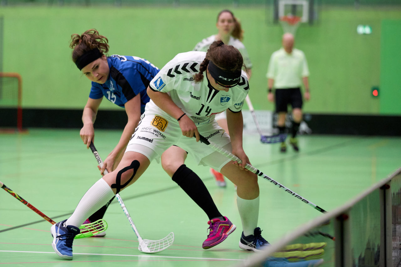 Schweizer Cup Damen 1/16 Final 
Floorball Zurich Lioness - Zug United 
Resultat 1 : 7 am 17. September 2017 in der Sporthalle Hardau in Zürich  
Bild: Michael Peter