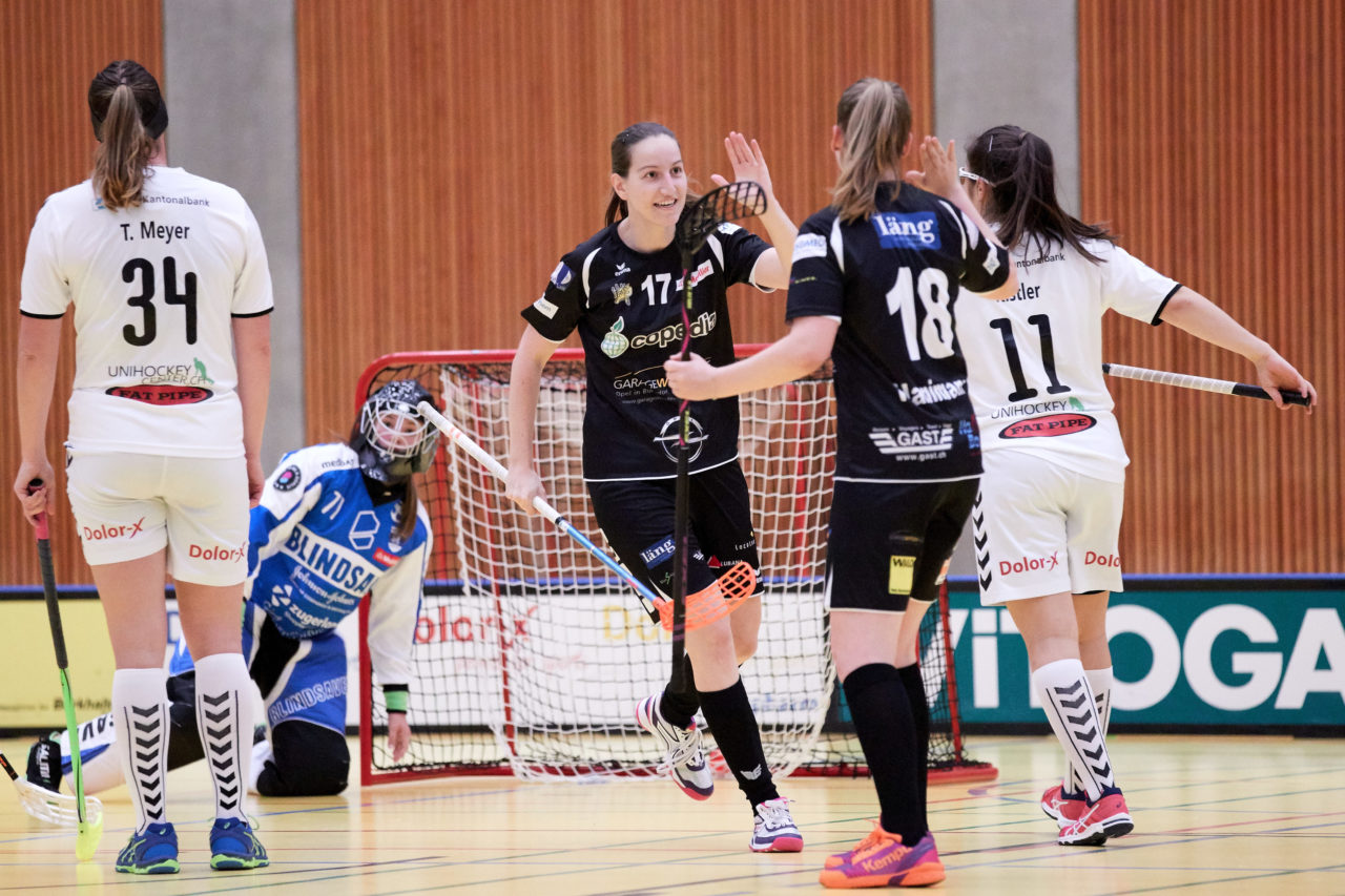 Zug United Damen NLA 
Zug United - Wizards Bern Burgdorf 
Resultat 5 : 8 am 24. September 2017 in der Sporthalle Zug 
Bild: Michael Peter