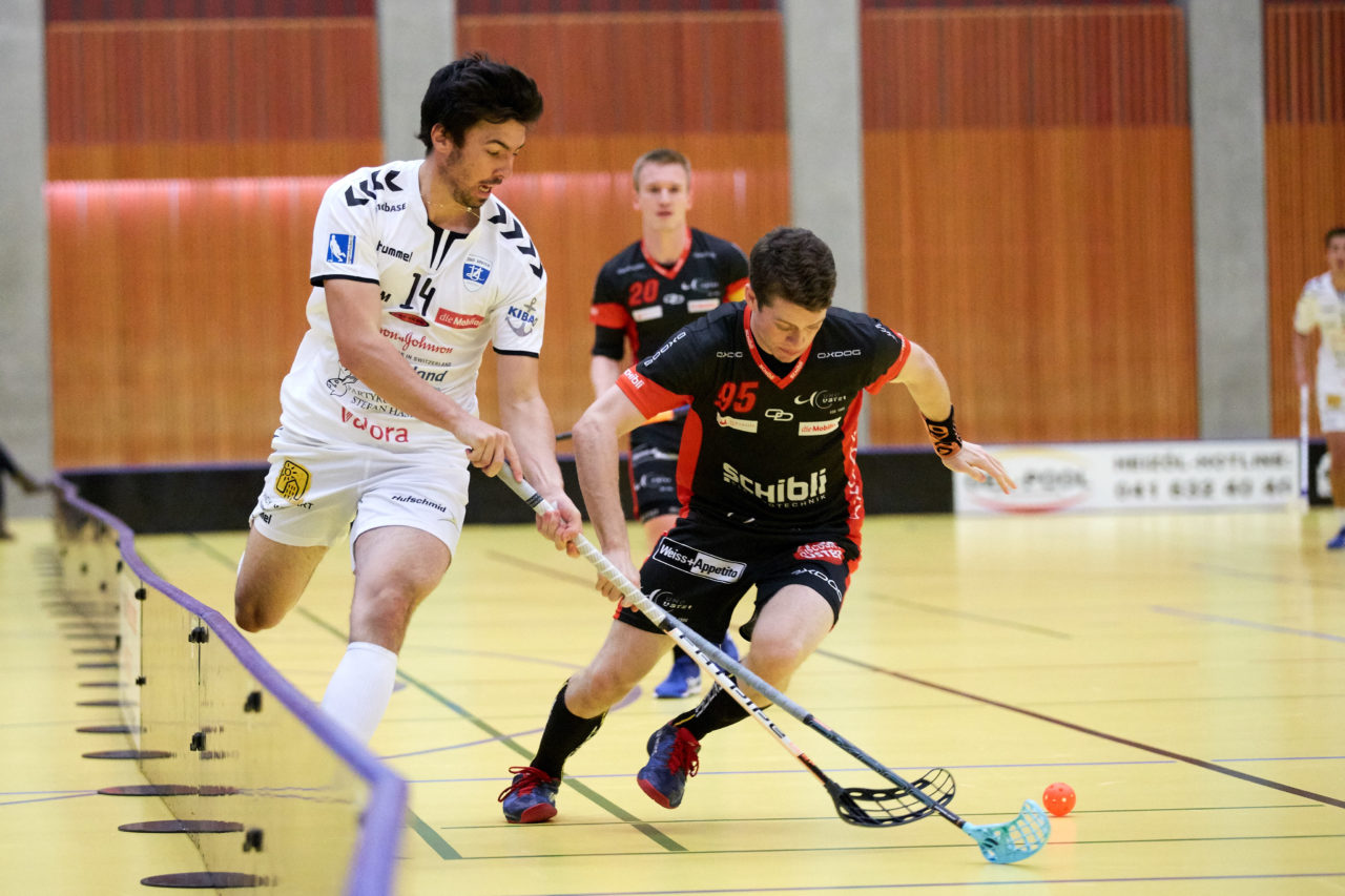 Zug United Herren NLA
Zug United - UHC Uster 
Resultat 8 : 5 am 23. September 2017 in der Sporthalle in Zug 
Bild: Michael Peter