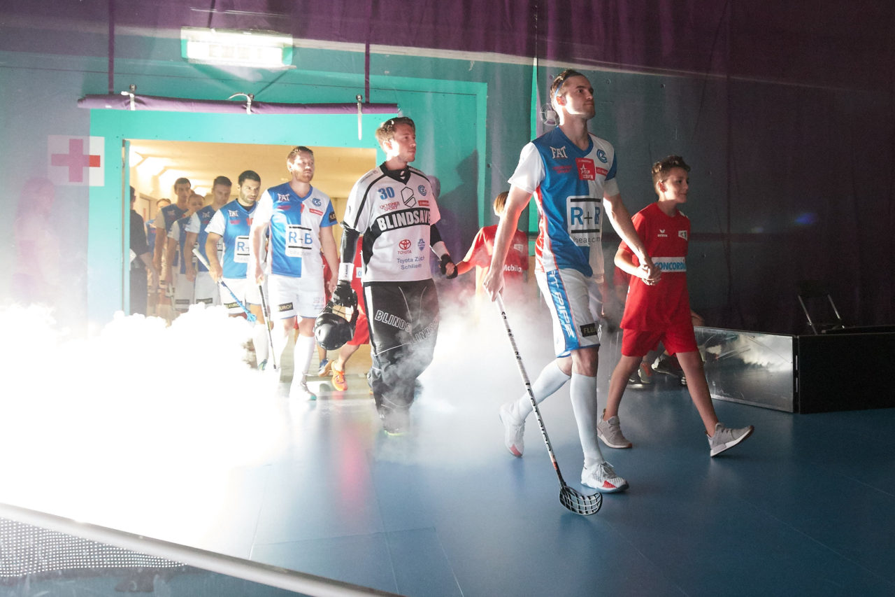 Indoor Sports Supercup 2017 
SV Wiler-Ersigen - Grasshopper Club Zürich 
Am 2. September 2017 in der Saalsporthalle in Zürich 
Foto: Michael Peter unihockey-fotos.ch