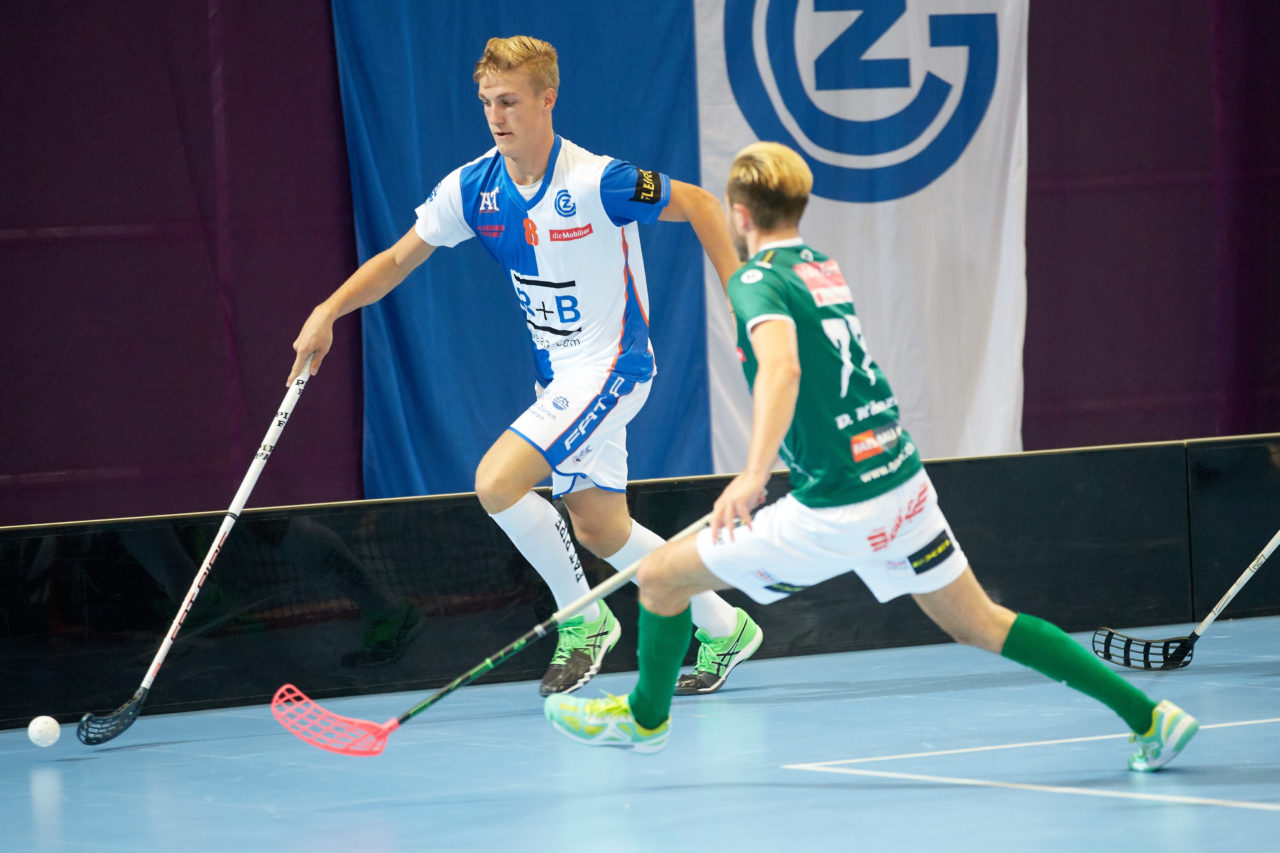 Indoor Sports Supercup 2017 
SV Wiler-Ersigen - Grasshopper Club Zürich 
Am 2. September 2017 in der Saalsporthalle in Zürich 
Foto: Michael Peter unihockey-fotos.ch
