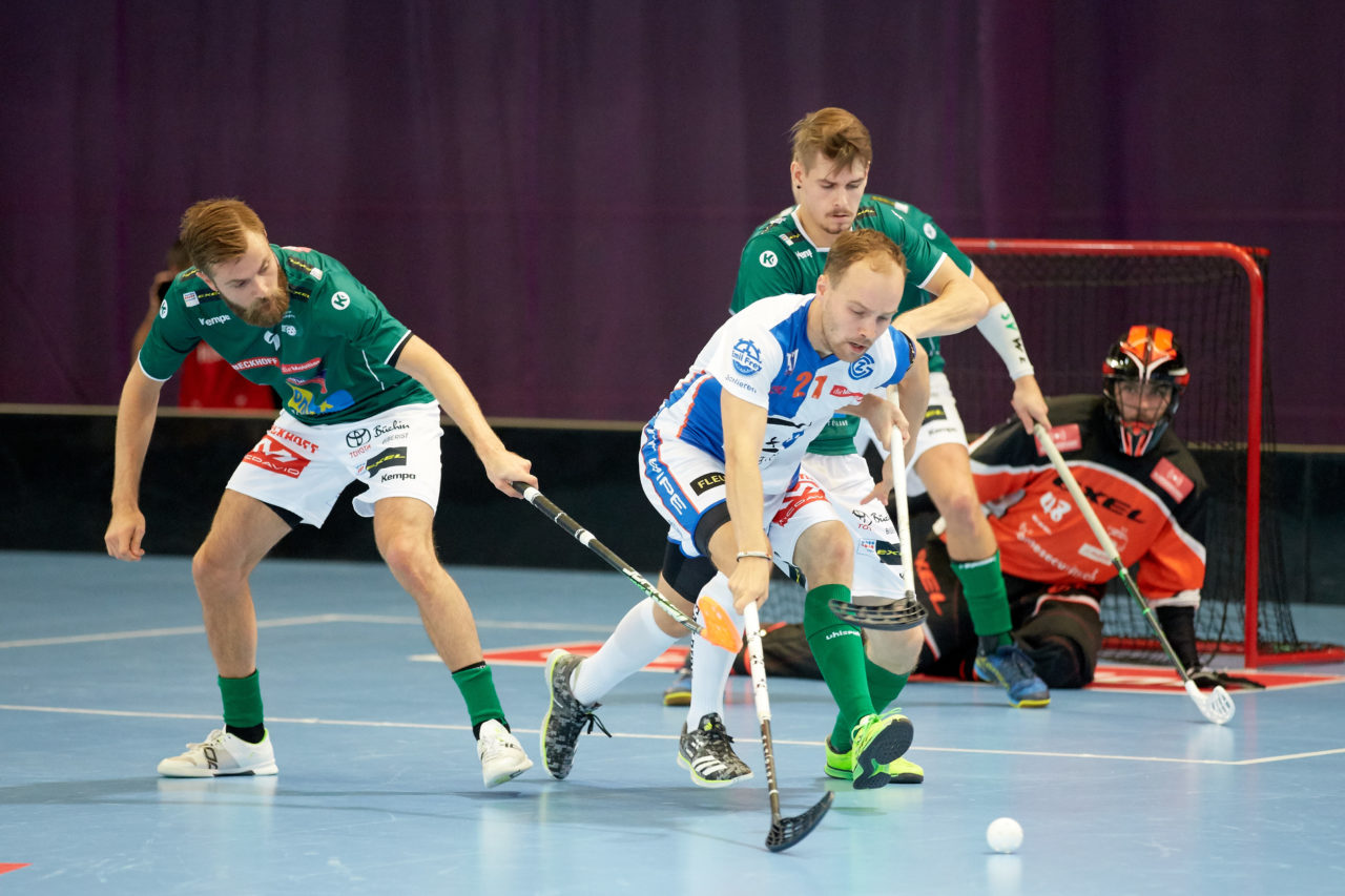 Indoor Sports Supercup 2017 
SV Wiler-Ersigen - Grasshopper Club Zürich 
Am 2. September 2017 in der Saalsporthalle in Zürich 
Foto: Michael Peter unihockey-fotos.ch