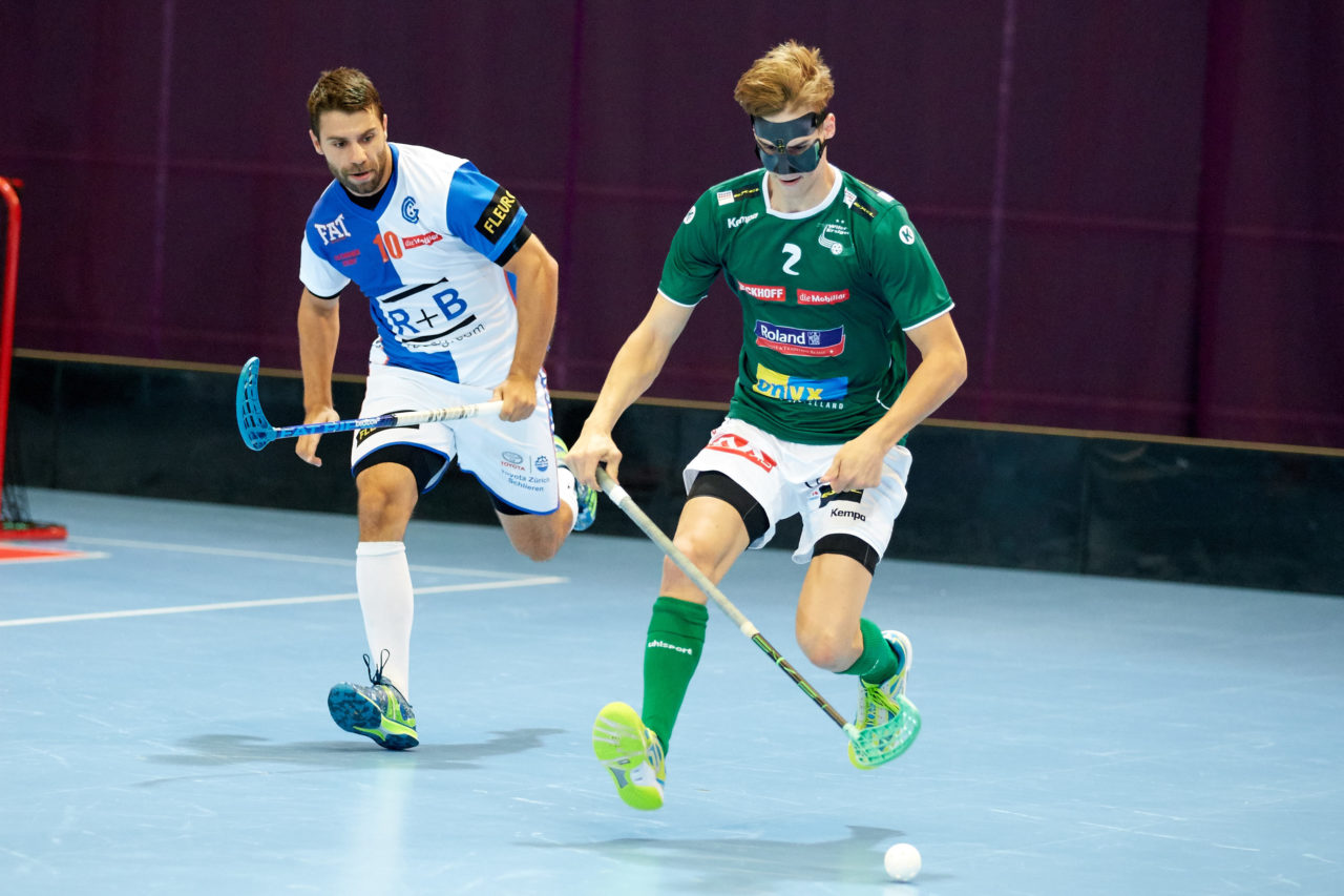 Indoor Sports Supercup 2017 
SV Wiler-Ersigen - Grasshopper Club Zürich 
Am 2. September 2017 in der Saalsporthalle in Zürich 
Foto: Michael Peter unihockey-fotos.ch