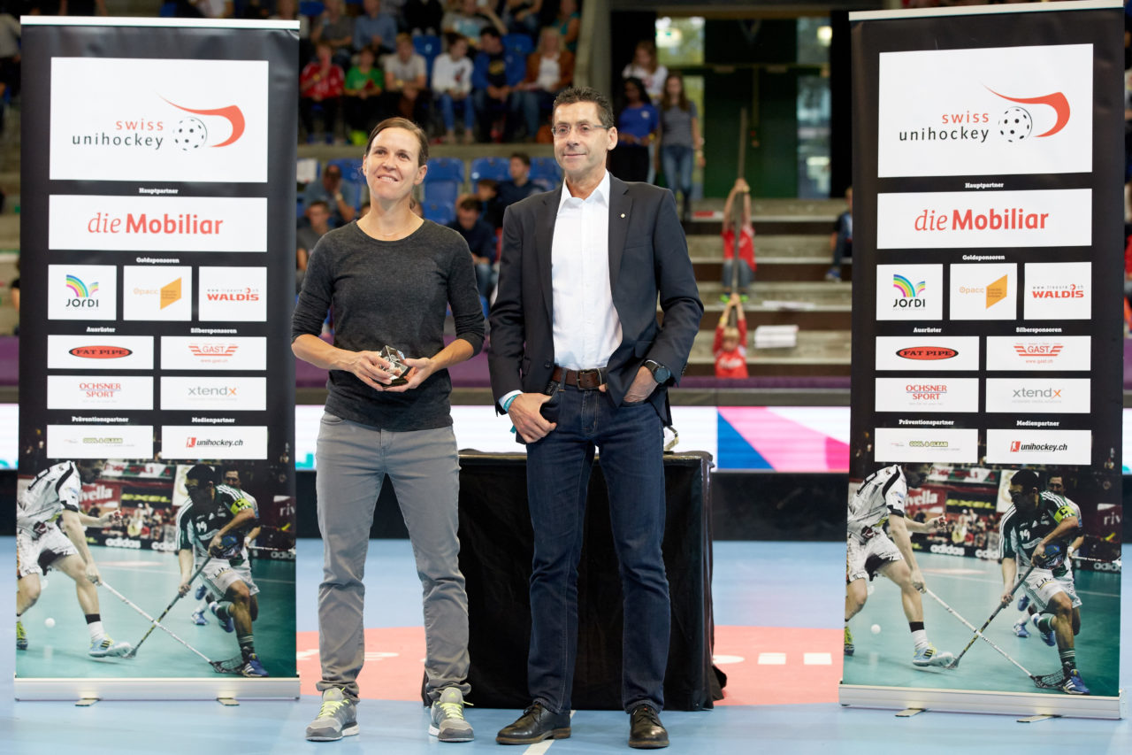 Indoor Sports Supercup 2017 
SV Wiler-Ersigen - Grasshopper Club Zürich 
Am 2. September 2017 in der Saalsporthalle in Zürich 
Foto: Michael Peter unihockey-fotos.ch