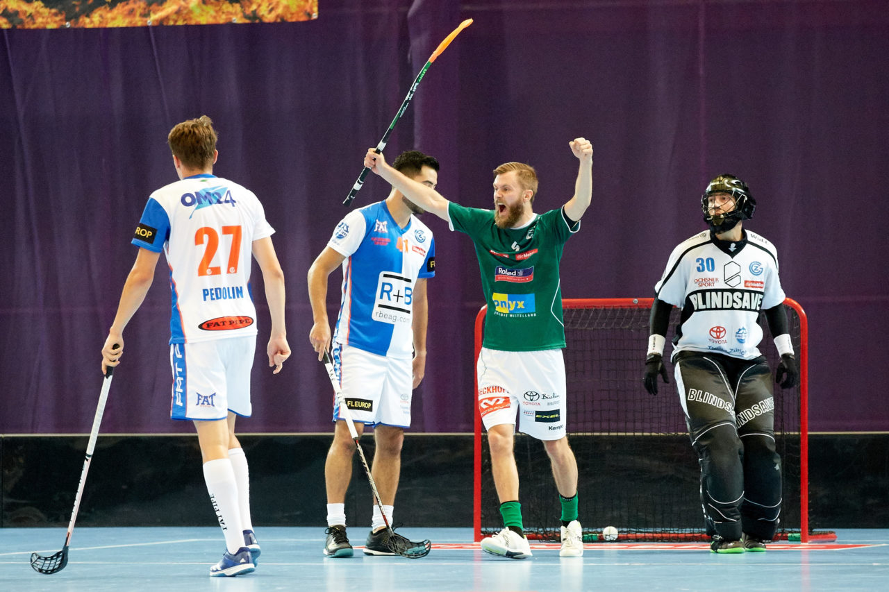Indoor Sports Supercup 2017 
SV Wiler-Ersigen - Grasshopper Club Zürich 
Am 2. September 2017 in der Saalsporthalle in Zürich 
Foto: Michael Peter unihockey-fotos.ch